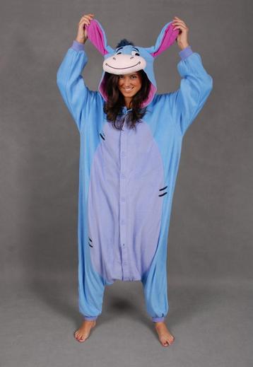 Eeyore Onesie Blauw 128 134 Ezelpak Jumpsuit Verkleedpak beschikbaar voor biedingen