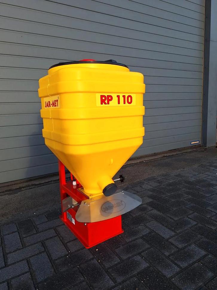 Jar-Met RP 110 elektrische strooier, Zakelijke goederen, Agrarisch | Werktuigen, Overige, Gewasbescherming en Bemesting