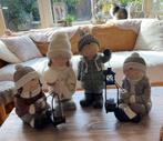 4 winterkinderen, Verzamelen, Beelden en Beeldjes, Ophalen, Mens