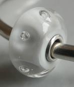 Trollbeads WITTE LUCHTBELLEN, Sieraden, Tassen en Uiterlijk, Bedels, Gebruikt, -, Verzenden, -