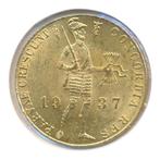 Nederland Gouden Dukaat 1937 Wilhelmina, Postzegels en Munten, Ophalen of Verzenden, Goud