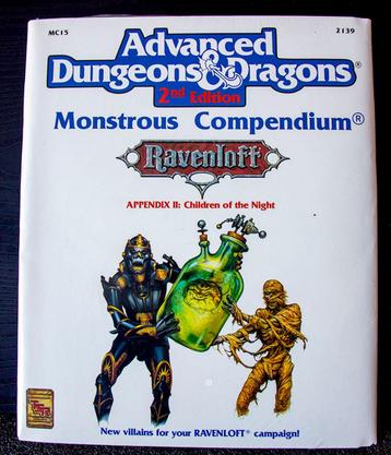 ADD2ndEd-Ravenloft Monstrous Compendium (Sealed TSR 1993) beschikbaar voor biedingen