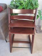 Stokke tripp trapp walnut nieuwste model, Kinderen en Baby's, Kinderstoelen, Ophalen, Zo goed als nieuw, Meegroeistoel