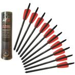 Pijlen EK-Archery Cobra 7,5 Inch carbon niet voor Adder., Ophalen of Verzenden, Nieuw