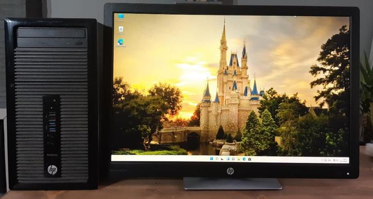 HP 400  Core i5 4570 2.90GHz 8gb ddr3 200GB/1TB SSD/Sata 23", Computers en Software, Desktop Pc's, Gebruikt, 2 tot 3 Ghz, HDD