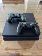 Sony Playstation 4 + 2 controllers, Ophalen, Gebruikt, Met 2 controllers, Original