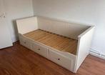 Ikea Hemnes bedbank uitschuifbed, Huis en Inrichting, Slaapkamer | Slaapbanken, Ophalen, Tweepersoons, Zo goed als nieuw, 80 cm