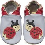 Koopje! Babyslofjes van Hobea met lieveheersbeestje maat 22, Ophalen of Verzenden, Nieuw, Meisje, Slofjes