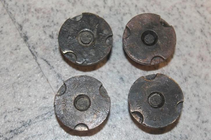 C/22 hulsbodem dop flak / kwk elektrisch messing  LEEG !, Verzamelen, Militaria | Tweede Wereldoorlog, Nederland, Ophalen of Verzenden