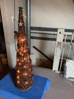 KERSTBOOMPJE MET LED-LAMPJES 90 cm hoog GRATIS, Ophalen, Zo goed als nieuw
