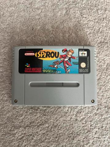 Spirou - Super Nintendo - Cartridge beschikbaar voor biedingen