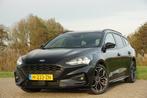 Ford Focus Wagon 1.0 EcoBoost ST Line Business - Panther Bla, 65 €/maand, Gebruikt, 1283 kg, Zwart