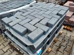 Betonklinkers 8cm - antraciet/grijs - 18m² - €12,50 koopje!, Ophalen of Verzenden, Zo goed als nieuw, Beton, Klinkers