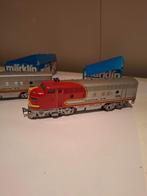 Märklin 3060/4060 H0 Dieseltreinstel Santa Fe, Hobby en Vrije tijd, Modeltreinen | H0, Wisselstroom, Locomotief, Ophalen of Verzenden