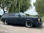 Volvo 245 2.3 1980 verlaagd breedstaal belastingvrij op gas, Auto's, Volvo, Automaat, 1300 kg, Origineel Nederlands, Bedrijf