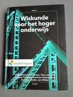 Wiskunde voor het hoger onderwijs deel a ISBN 978900188808, Boeken, Gelezen, Noordhoff Uitgevers, Beta, HBO