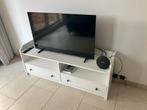 IKEA TV stand - white, Huis en Inrichting, Ophalen, 100 tot 150 cm, Zo goed als nieuw, Minder dan 100 cm