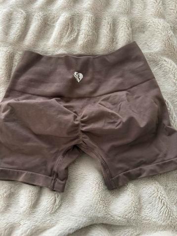 Women's Best Gym Short - Bruin/Taupe - Maat S beschikbaar voor biedingen