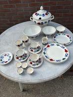 Boerenbont servies,  By Boch Belgium, Antiek en Kunst, Ophalen of Verzenden
