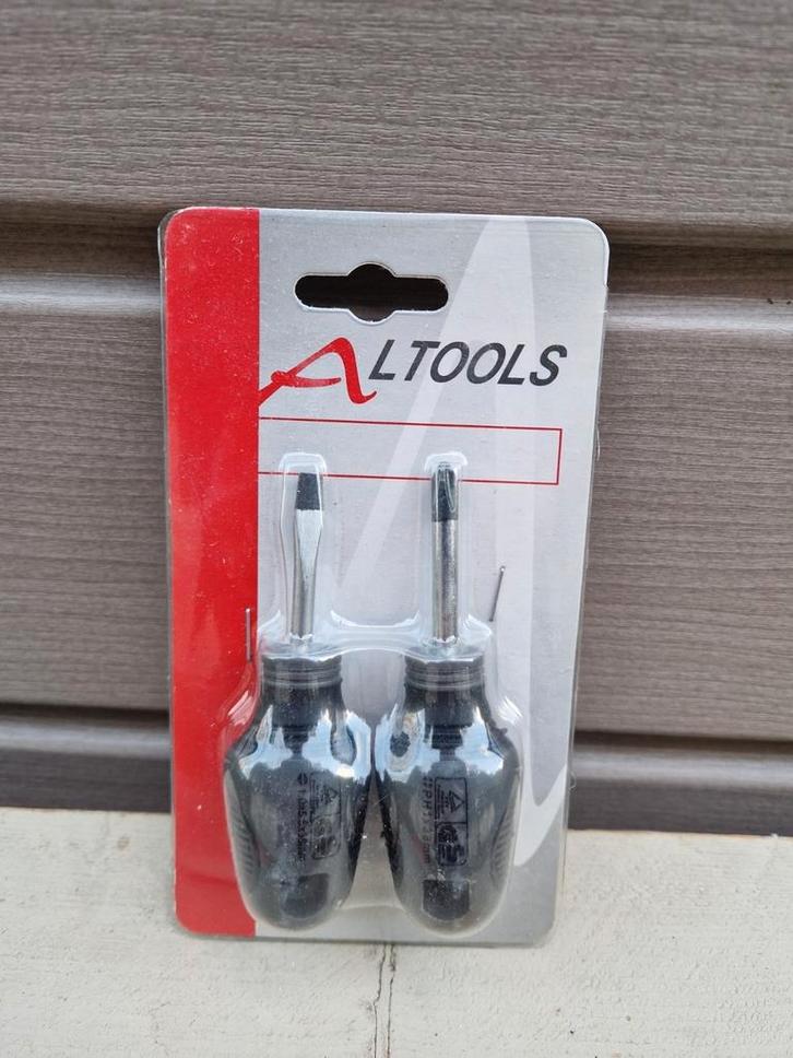 Schroevendraaier set sleuf 1,5 + PH1 Altools NIEUW, Auto diversen, Autogereedschap, Nieuw, Ophalen of Verzenden