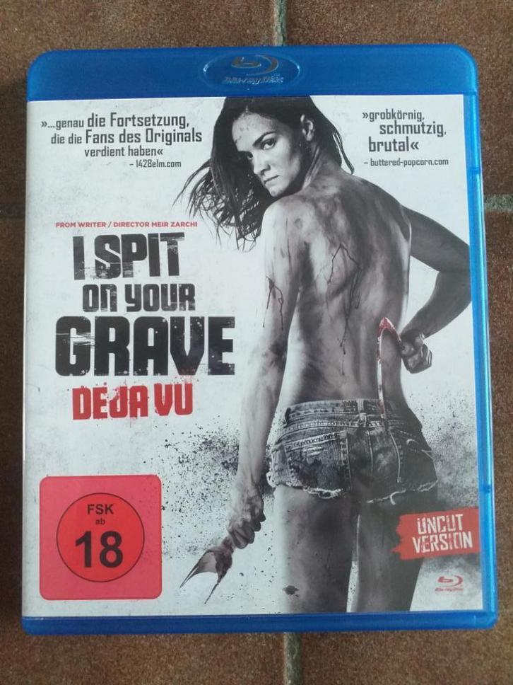 I Spit On Your Grave Deja Vu Bluray, Cd's en Dvd's, Blu-ray, Zo goed als nieuw, Horror, Ophalen of Verzenden