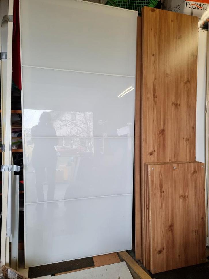 Ikea Pax kast 200x58x236 - walnoot/wit, Huis en Inrichting, Kasten | Kledingkasten, Ophalen