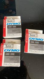 3 x dymo tape 5500 1000 5000 2000 6mm cassette, Ophalen of Verzenden, Zo goed als nieuw
