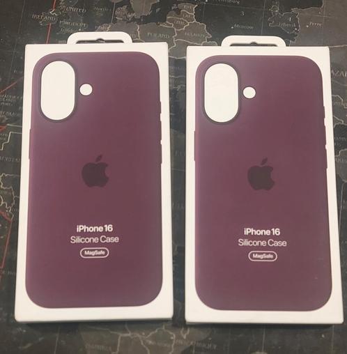 Siliconenhoesje met MagSafe voor iPhone 16 - Pruimenpaars, Telecommunicatie, Mobiele telefoons | Hoesjes en Frontjes | Apple iPhone