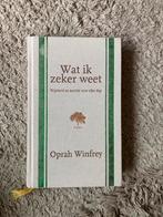 Wat ik zeker weet - Oprah Winfrey, Ophalen of Verzenden, Zo goed als nieuw