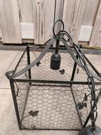 brocante hanglampen, Huis en Inrichting, Lampen | Hanglampen, Ophalen, Gebruikt, Metaal, Minder dan 50 cm