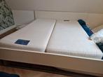 Wit Ledikant 180x200 cm, Tweepersoons, Ophalen of Verzenden, Zo goed als nieuw, Bedbodem