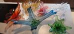Opruiming gekleurde glazen Murano schalen, Ophalen of Verzenden