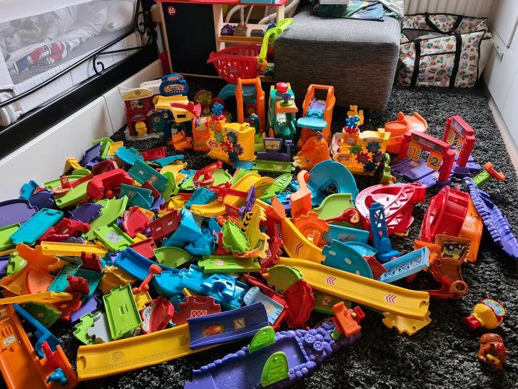 VTech Toet Toet Auto's / Zoef Zoef Dieren - Grote Partij, Kinderen en Baby's, Speelgoed | Overig, Gebruikt, Jongen of Meisje, Ophalen of Verzenden