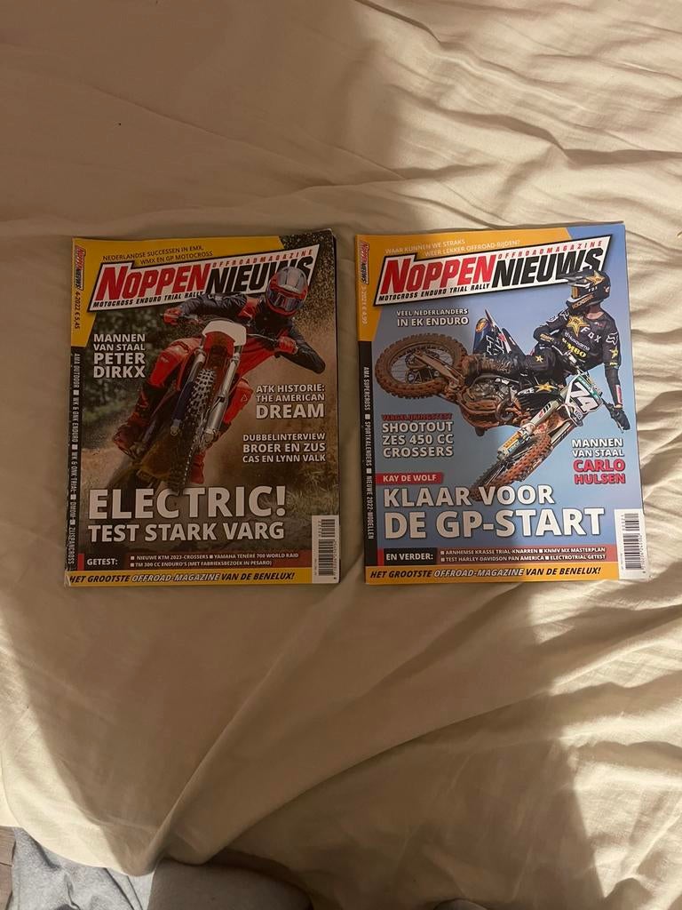 Motorcross tijdschriften, Boeken, Ophalen of Verzenden, Zo goed als nieuw, Sport en Vrije tijd