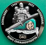 Coin nr 335 overzicht coins KCT commando, Verzenden, Landmacht, Nederland, Embleem of Badge