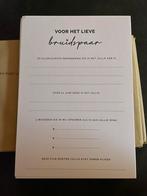 Wenskaartjes bruidspaar 70 stuks, Kleding | Dames, Trouwkleding en Trouwaccessoires, Ophalen, Nieuw, Wit, Accessoires