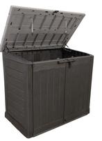 Grote tuinbox.  Gaatje van 5 cm bovenop door tak., Tuin en Terras, Bergingen en Tuinkasten, Ophalen, Kunststof, Overige typen