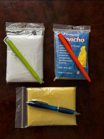 Nieuwe regen ️ Poncho's beschikbaar voor biedingen