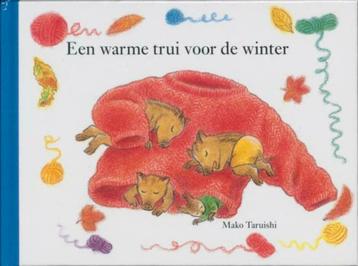 Een warme trui voor de winter - Mako Taruishi."" beschikbaar voor biedingen