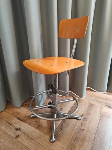 Vintage architectenstoel bureaustoel  beschikbaar voor biedingen
