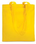 Partij gele non-woven stoffen tasjes | 100 stuks | 40x40 cm, Nieuw, Shopper, Verzenden, Geel