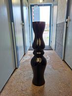 Mooie zwarte hoge vaas, Huis en Inrichting, Woonaccessoires | Vazen, Ophalen, Zo goed als nieuw, Zwart