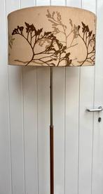 Jaren 50 vloerlamp met originele kap Gispen Giso Stijl, Huis en Inrichting, Lampen | Vloerlampen, Gebruikt, Metaal, 150 tot 200 cm