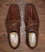 Jaguar - bruin leren halfhoge veterschoen Pinch - maat 42, Kleding | Heren, Bruin, Jaguar, Overige typen, Nieuw