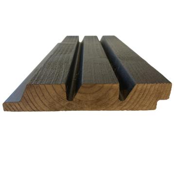 Modiwood triple bevel - gevelbekleding – Deens rabat - zwart beschikbaar voor biedingen