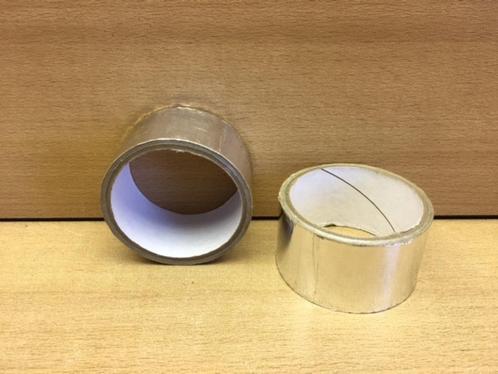 Aluminium tape 50mm x 5m. 121 graden Celcius, Hobby en Vrije tijd, Knutselen, Nieuw, Materiaal, Ophalen of Verzenden