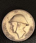 1 gulden 1940 Wilhelmina in Londen zilver., Ophalen of Verzenden