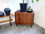 vintage tv meubel audiomeubel hout deurtje 60s 70s, Ophalen, Gebruikt, Mid century, -