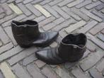 GRATIS VERZENDEN ZWART BRUINE SENDRA COWBOYLAARZEN 41
