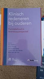 Klinisch redeneren bij ouderen., Boeken, Studieboeken en Cursussen, Ophalen of Verzenden, Beta, Nieuw, HBO